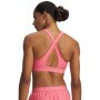 mini: Biustonosz treningowy Under Armour Crossback Mid Bra - różowy (4)