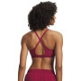 mini: Biustonosz treningowy Under Armour UA Crossback Low Bra - burgundowy (2)
