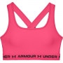 mini: Biustonosz treningowy UNDER ARMOUR UA Crossback Mid Bra - różowy (10)
