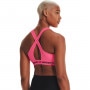 mini: Biustonosz treningowy UNDER ARMOUR UA Crossback Mid Bra - różowy (4)