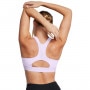 Biustonosz treningowy Under Armour UA HeatGear High - fioletowy
