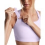 Biustonosz treningowy Under Armour UA HeatGear High - fioletowy