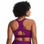 Biustonosz treningowy Under Armour UA HeatGear High - fioletowy