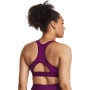 Biustonosz treningowy Under Armour UA HeatGear High - fioletowy