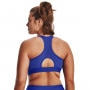 Biustonosz treningowy Under Armour UA HeatGear High - niebieski
