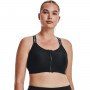 mini: Biustonosz treningowy UNDER ARMOUR UA Infinity High Bra Zip - czarny (6)