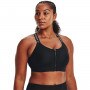 mini: Biustonosz treningowy UNDER ARMOUR UA Infinity High Bra Zip - czarny (3)