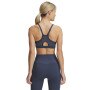 Biustonosz treningowy Under Armour UA Infinity Low 2.0 Bra - granatowy