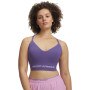mini: Biustonosz treningowy Under Armour Vanish Seamless Low Bra - fioletowy (1)