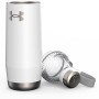 Butelka na wodę Under Armour UA 22oz Infinity Satin White - biała