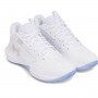 Buty do koszykówki uniseks Under Armour UA Lockdown 7 - białe