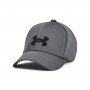 UNDER ARMOUR Chłopięca czapka z daszkiem Under Armour Boy's UA Blitzing  szara Szary