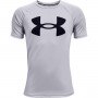 Chłopięca koszulka treningowa UNDER ARMOUR UA Tech Big Logo SS - szara 