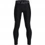 Chłopięce legginsy treningowe UNDER ARMOUR UA HG Armour Leggings - czarne