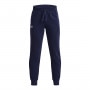 UNDER ARMOUR Chłopięce spodnie dresowe Under Armour UA Rival Fleece Joggers  granatowe Granatowy
