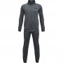 CHŁOPIĘCY DRES KOMPLET TRENINGOWY UNDER ARMOUR UA KNIT TRACK SUIT - szary 