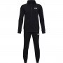 UNDER ARMOUR Chłopięcy dres komplet treningowy Under Armour UA Rival Knit Track Suit  czarny Czarny