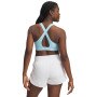 mini: Biustonosz treningowy Under Armour Crossback Mid Bra - niebieski (8)