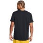Męska koszulka do koszykówki Under Armour Curry Logo Heavyweight - czarna