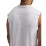 Męski top do koszykówki Under Armour Curry SLVS Tee - biały