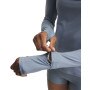 mini: Damska bluza do biegania Under Armour UA Velociti Half Zip - niebieska (3)