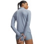 mini: Damska bluza do biegania Under Armour UA Velociti Half Zip - niebieska (2)