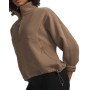 mini: Damska bluza dresowa nierozpinana Under Armour Unstoppable Fleece HZ - beżowa (3)