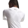 mini: Damska bluza treningowa bez kaptura Under Armour UA ColdGear Crew - biała (3)