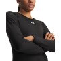 mini: Damska bluza treningowa bez kaptura Under Armour UA ColdGear Crew - czarna (3)