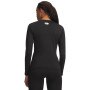 mini: Damska bluza treningowa bez kaptura Under Armour UA ColdGear Crew - czarna (2)
