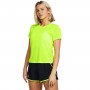 UNDER ARMOUR Damska koszulka do biegania Under Armour UA Launch Shortsleeve  zielona  Zielony