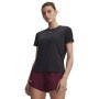 Obrazek dla: UNDER ARMOUR Damska koszulka do biegania Under Armour UA Velociti Reflect  czarna Czarny