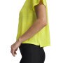 mini: Damska koszulka do biegania Under Armour UA Velociti Shortsleeve - żółta (3)