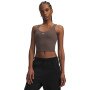 Obrazek dla: UNDER ARMOUR Damska koszulka treningowa bez rękawów Under Armour Motion Tank  brązowa Brązowy