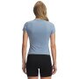 mini: Damska koszulka treningowa Under Armour Motion Fitted SS - niebieska (2)