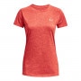 mini: Damska koszulka treningowa UNDER ARMOUR Tech SSC - Twist - pomarańczowa (5)