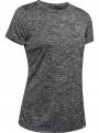 mini: Damska koszulka treningowa UNDER ARMOUR Tech SSC - Twist - szara (4)