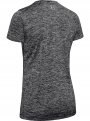 mini: Damska koszulka treningowa UNDER ARMOUR Tech SSC - Twist - szara (5)