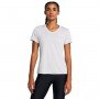 UNDER ARMOUR Damska koszulka treningowa Under Armour Tech SSV Twist  szara Szary