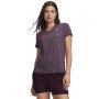 Obrazek dla: UNDER ARMOUR Damska koszulka treningowa Under Armour Tech SSV Twist  fioletowa Fioletowy
