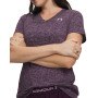 mini: Damska koszulka treningowa Under Armour Tech SSV- Twist - fioletowa (3)