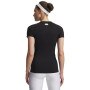 mini: Damska koszulka treningowa Under Armour UA HG Authentics Comp SS - czarna (2)
