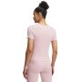 Damska koszulka treningowa Under Armour UA Vanish Seamless SS - różowa