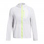 Damska kurtka do biegania Under Armour Launch Lightweight Jacket - biała