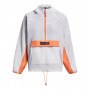 mini: Damska kurtka treningowa Under Armour Rush Woven Anorak - biała (12)