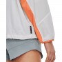 mini: Damska kurtka treningowa Under Armour Rush Woven Anorak - biała (8)