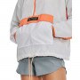 mini: Damska kurtka treningowa Under Armour Rush Woven Anorak - biała (6)
