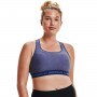 Obrazek dla: UNDER ARMOUR Biustonosz treningowy UNDER ARMOUR UA Crossback Mid Heather Bra  granatowy Granatowy