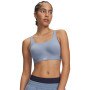 Obrazek dla: UNDER ARMOUR Damski biustonosz treningowy Under Armour UA Effortless High  niebieski Niebieski