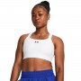 UNDER ARMOUR Biustonosz treningowy Under Armour UA HeatGear High  biały  Biały